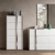 Treviso ESF Wood Veneer Platform Bedroom Set