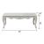 Tuscan Wood Veneer Rectangular Coffee Table