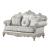Tuscan Thick Velvet Loveseat