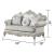 Tuscan Thick Velvet Loveseat