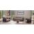 Tuxedo Polyester Convertible Storage Living Room Set