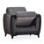 Tuxedo Polyester Convertible Storage Chair