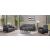 Tuxedo Polyester Convertible Storage Loveseat