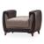 Tuxedo Polyester Convertible Storage Living Room Set