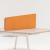 Twin Irregular Shape Acoustic Fabric Screen