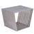 Trapezium Stainless Steel Bench