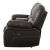 U0040 Leather Air Console Reclining Loveseat