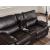 U0040 Leather Air Console Reclining Loveseat