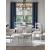 Dining Fabric/Wood Side Chair