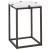 Archer Quartz/Metal Square Side Table