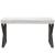 Ronan Wood/Metal Writing Desk w/Drawer