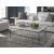 Preston Wood/Metal Rectangular Coffee Table