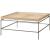 Galen Wood/Metal Sqaure Coffee Table