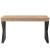 Ronan Wood/Metal Writing Desk w/Drawer
