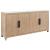Blair Wood/Stone Sideboard w/4 Doors