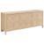 Sadie Wood TV Credenza Stand w/3 Doors