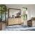 Sadie Wood TV Credenza Stand w/3 Doors