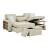 U0222 Storage Pull Out Sectional Sofa Bed with Speaker