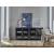 Santorini Metal Kitchen Cabinet w/2 Glass Doors