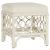 Rattan Fabric Stool