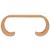 St. Lucia Rattan Console Table