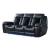 U0700 PU/Velvet Power Reclining Living Room w/LED Lighting