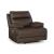 VonRyan Leather/PVC Power Recliner w/Adjustable Headrest