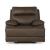 VonRyan Leather/PVC Power Recliner w/Adjustable Headrest