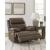 VonRyan Leather/PVC Power Recliner w/Adjustable Headrest