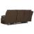 VonRyan Leather/PVC Power Reclining Sofa w/Adjustable Headrests