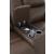 VonRyan Leather/PVC Power Reclining Loveseat w/Console & Adjustable Headrests