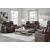 High Impact Leather/PVC Power Reclining Living Room Set