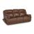 Healy Pier Leather/PVC Power Reclining Sofa w/Adjustable Headrests