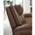 Healy Pier Leather/PVC Power Reclining Loveseat w/Console & Adjustable Headrests