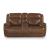 Healy Pier Leather/PVC Power Reclining Loveseat w/Console & Adjustable Headrests