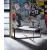 Abstraction Marble/Aluminum Sqaure Coffee Table