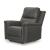 Bleckley Leather/PVC Power Recliner w/Adjustable Headrest