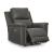 Bleckley Leather/PVC Power Recliner w/Adjustable Headrest