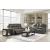 Bleckley Leather/PVC Power Reclining Living Set
