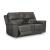 Bleckley Leather/PVC Power Reclining Loveseat w/Console & Adjustable Headrests