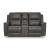 Bleckley Leather/PVC Power Reclining Loveseat w/Console & Adjustable Headrests