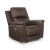 Bleckley Leather/PVC Power Recliner w/Adjustable Headrest