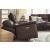 Bleckley Leather/PVC Power Reclining Living Set