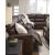 Bleckley 6-Piece Leather/PVC Power Reclining L-Shaped Sectional Sofa