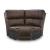 Bleckley 6-Piece Leather/PVC Power Reclining L-Shaped Sectional Sofa