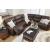 Bleckley 5-Piece Leather/PVC Power Reclining L-Shaped Sectiona Sofa