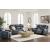 Next Move Leather Power Reclining Living Room Set with Adjustable Headrest