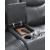 Next Move Leather Power Reclining Living Room Set with Adjustable Headrest