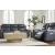 Next Move Leather Power Reclining Living Room Set with Adjustable Headrest