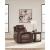 Next Move Leather Power Reclining Living Room Set with Adjustable Headrest